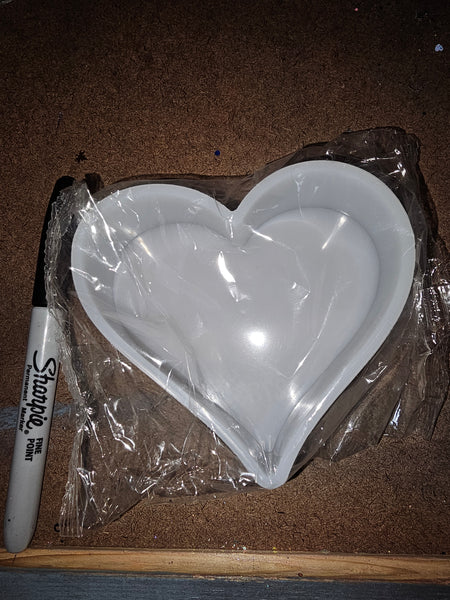Large Heart Freshener Mold