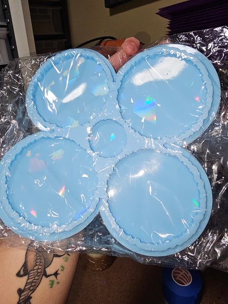 Holographic Coaster Mold