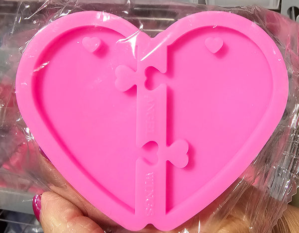 Friendship Heart Keychain Mold