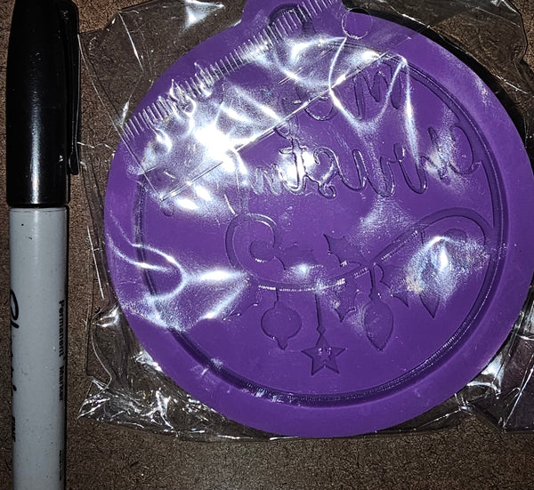 Christmas Holly Ornament Mold