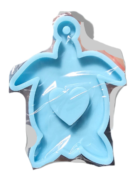 Turtle Heart Keychain Mold