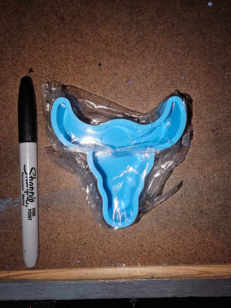 Large Bull Skull Freshener Mold