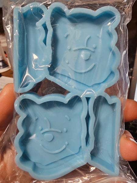 Straw Topper Cartoon Bear