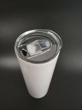 *CASE OF 25* 20 oz Straight Skinny Tumbler for Sublimation
