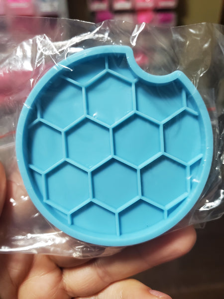 Honeycomb Car Coaster Mold