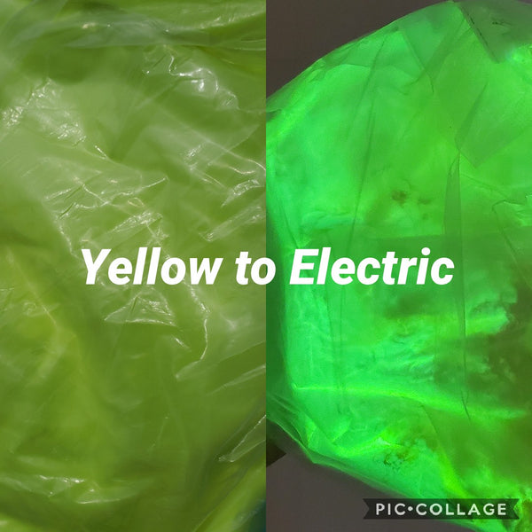 Yellow/Electric Glow Powder