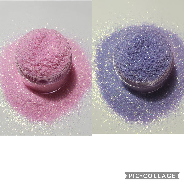Pink-Blue UV Glitter