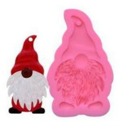 Furry Gnome Keychain Mold -