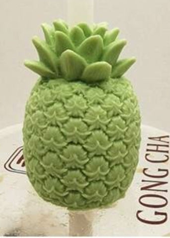 New Straw Topper - Pineapple