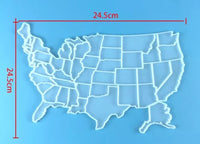 USA Map Mold