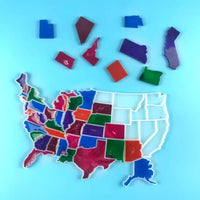 USA Map Mold